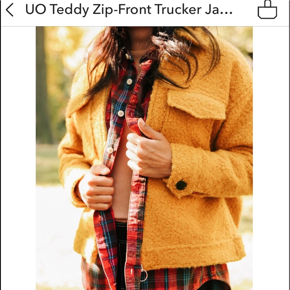 Urban Outfitters Teddy Jacket